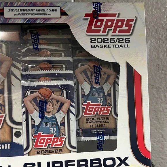NIB Topps BasketbalL Superbox factory sealed - Picture 4 of 9